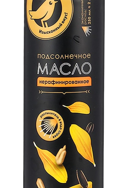 Масло-спрей подсолнечное АШАН Золотая птица