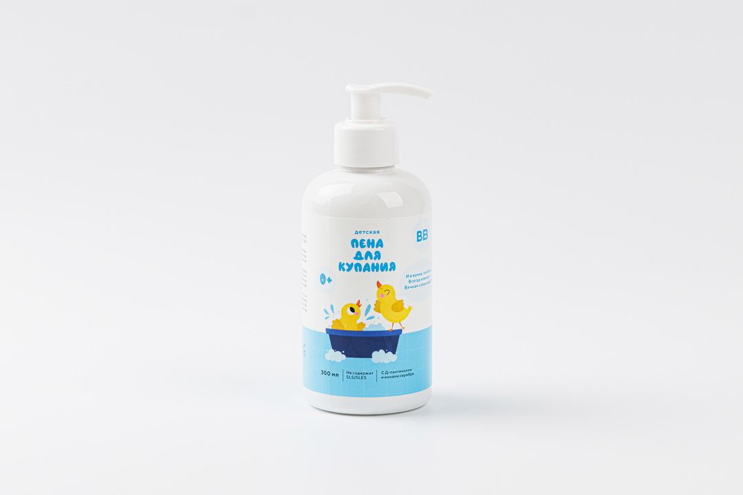 

Пена для купания детская 0+ 300 мл