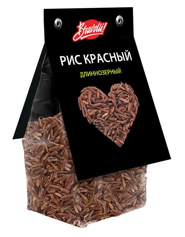 

Рис Bravolli красный длиннозерный 350 г