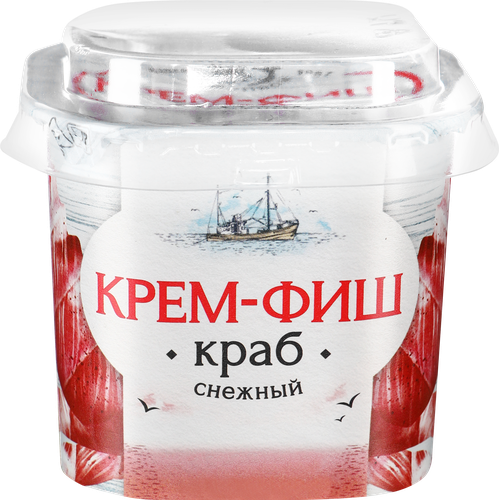 

Паста Европром Крем-фиш Снежный краб из крабового мяса пастеризованная 150 г
