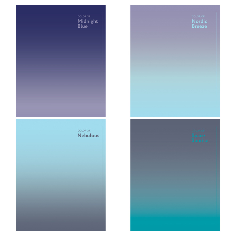 

Тетрадь Greenwich Line "Midninght Blue" 60 л А5 клетка скрепка, матовая ламинация, 1шт, в ассортименте