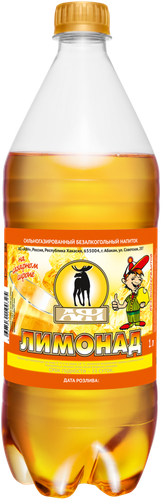 

Напиток Аян лимонад сильногазированный 1 л