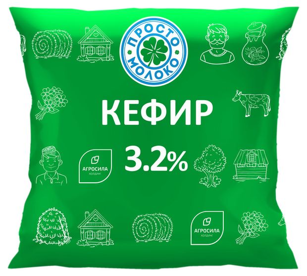 

Кефир Просто молоко 3,2% 430 мл
