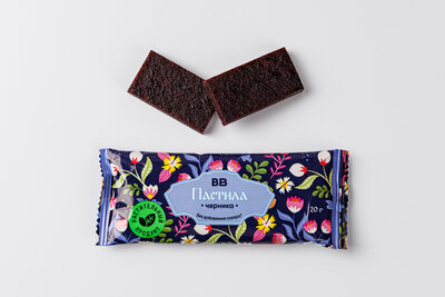 Пастила ВкусВилл Черника 20 г