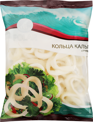 

Кальмар замороженный Polar кольца 500 г