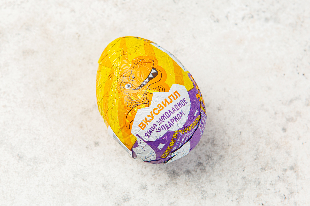 

Яйцо шоколадное с подарком Динозаврики 20 г