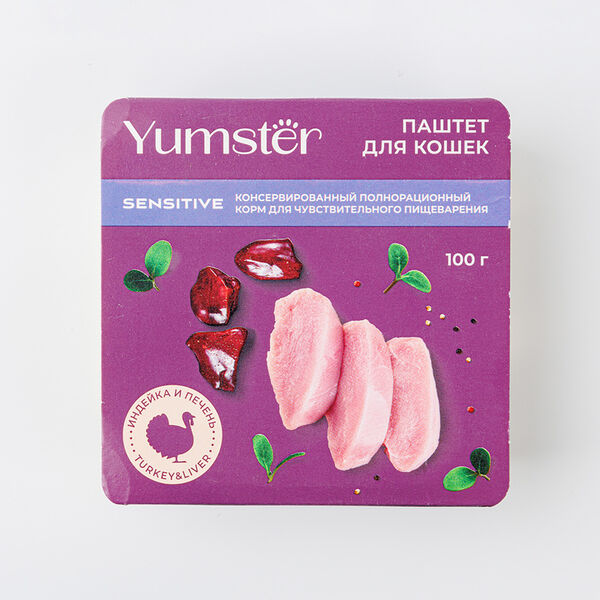 Корм влажный для кошек с чувствительным пищеварением 