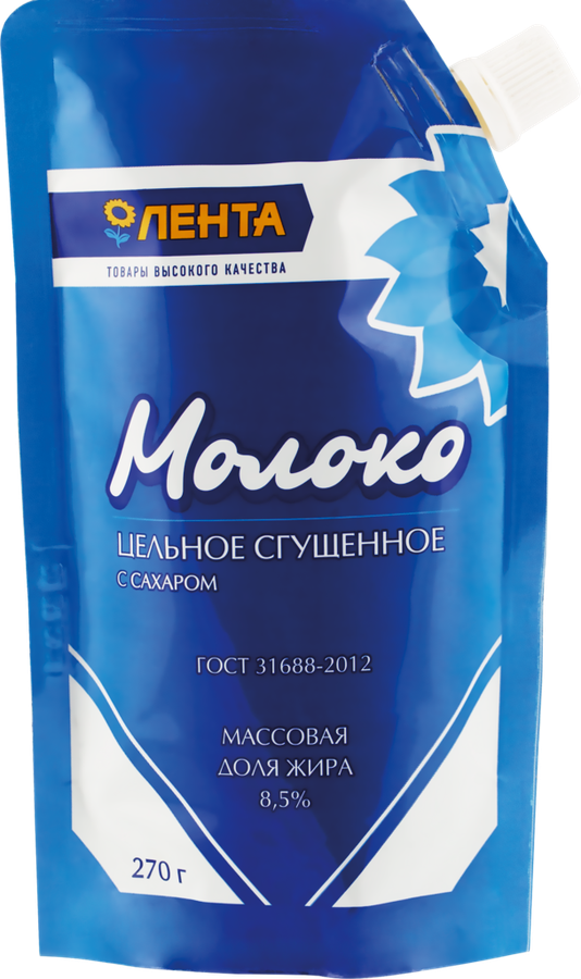 

Молоко сгущенное ЛЕНТА без змж