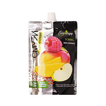 Смузи Тонус малина, манго, яблоко, семена чиа, семена льна BioNergy 120 г