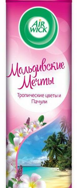 Освежитель воздуха Air Wick Мальдивские мечты Тропические цветы и пачули 290 мл