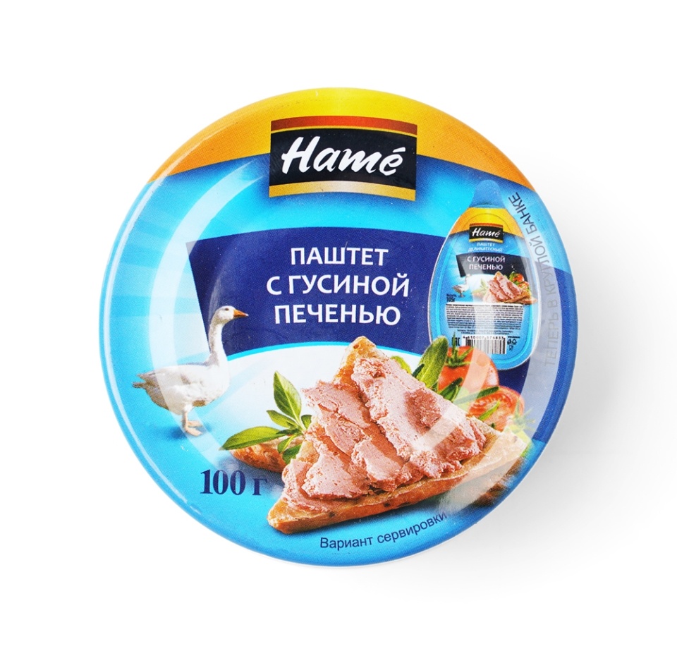 

Паштет Hame с гусиной печенью 100г, Россия