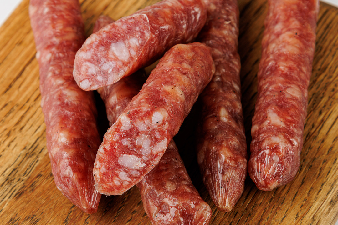 

Колбаски ВкусВилл Мини сырокопченые классические 90 г