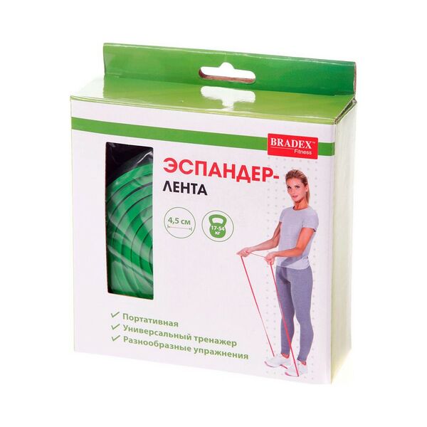 Эспандер-лента, ширина 4,5 см (17 - 54кг.), арт SF 0196