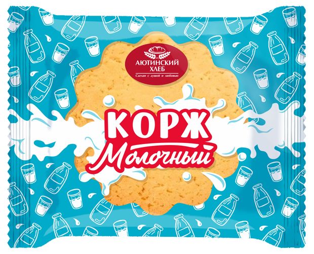 

Корж Аютинский хлеб молочный 80 г