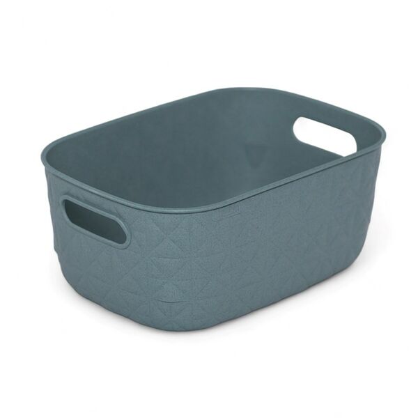 Корзина для хранения Curver Softex S голубая 4 л, 26.5 x 19.1 x 11 см