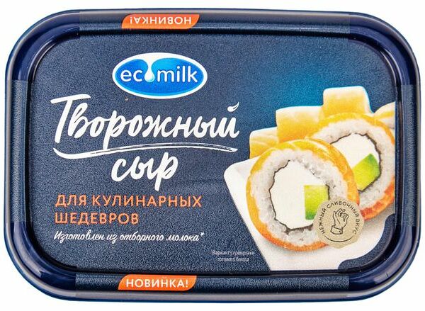 Сыр творожный Экомилк 60%, 400г