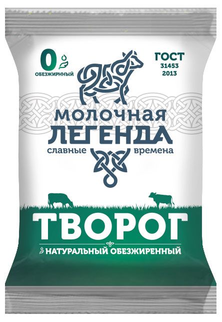 

Творог Молочная легенда обезжиренный 1.8%