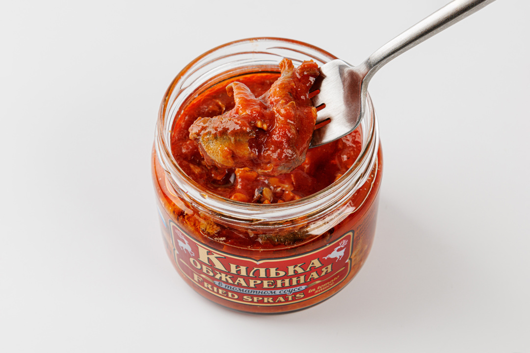 

Килька балтийская Вкусные Консервы в томатном соусе 260 г
