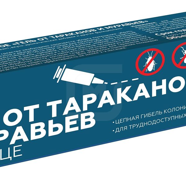 Гель-шприц Магнит от тараканов и муравьев