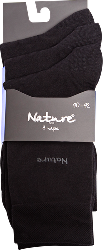

Носки мужские NATURE р. 25–27, модель 134, 3пары