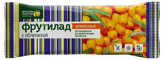 Фруктовый батончик Фрутилад Фруктовая энергия с облепихой