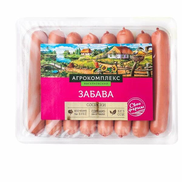Сосиски Агрокомплекс Забава куриные