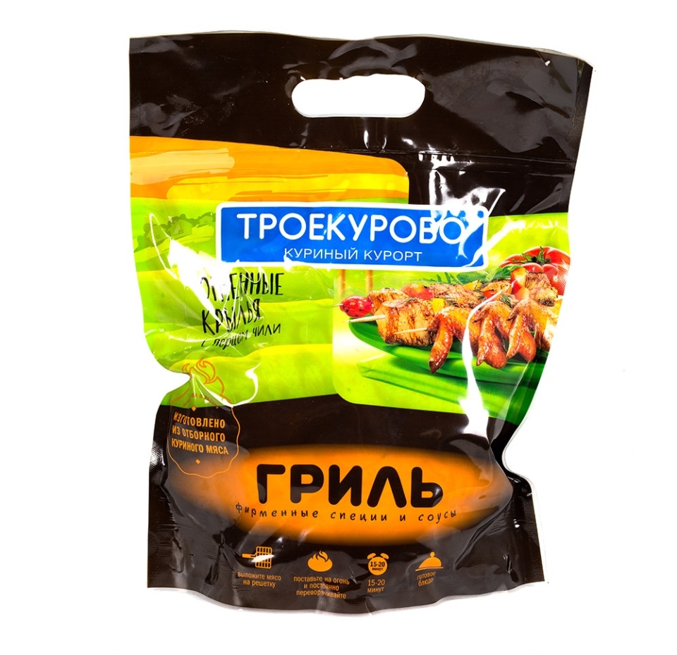 

Крылья цыпленка-бройлера Троекурово с перцем чили охлажденный