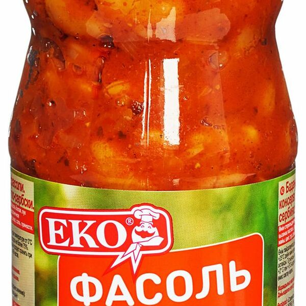 Фасоль Eko печеная по-сербски 510 г