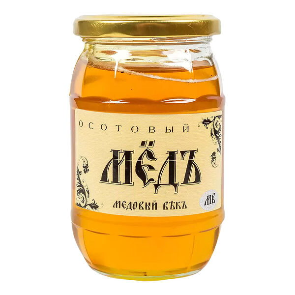 Мёд Медовый век Осотовый 450 г
