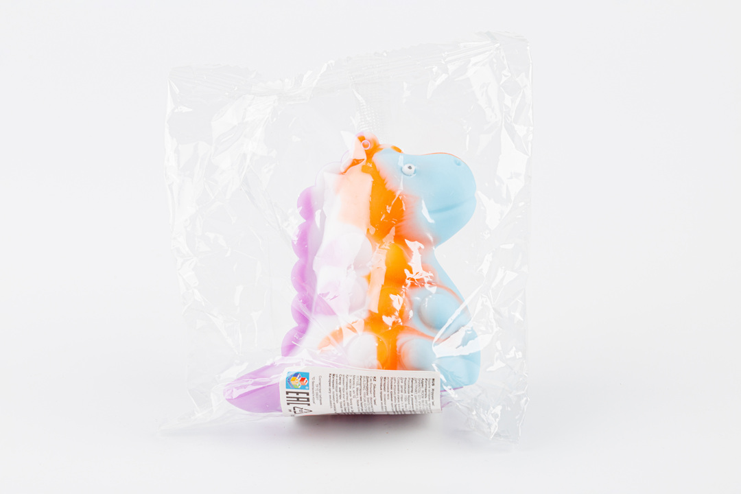 

Игрушка: Жмяка-поп ит Динозавр, в ассортименте