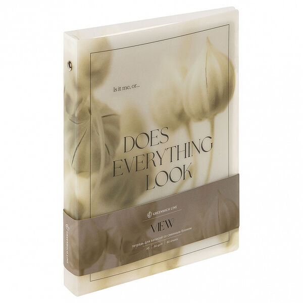 Тетрадь на кольцах Greenwich Line View А5, 80 л