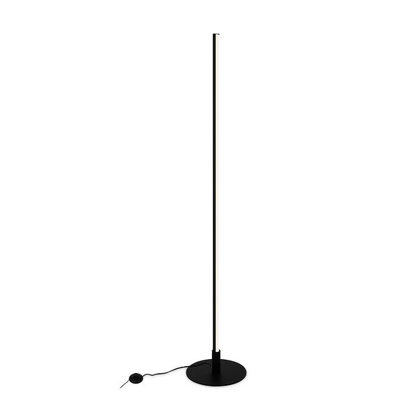 Торшер Freya FR6122FL-L22B, LED, 16 Вт, 4000K, черный