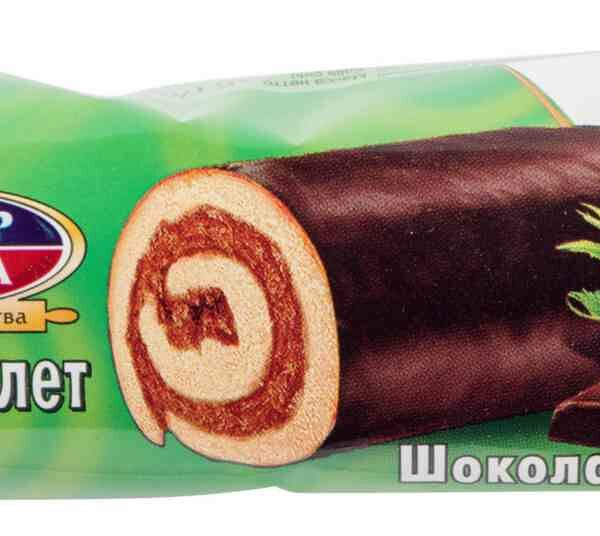 Рулет мини Мастер десерта шоколад-орех