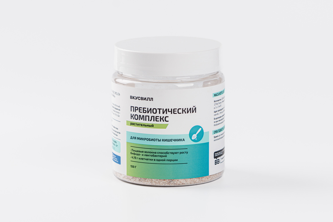 

ВкусВилл Пребиотический комплекс растительный порошок 150 г