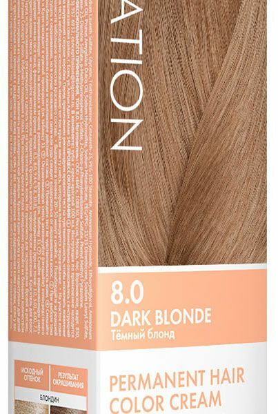 Крем-краска стойкая для волос Concept Fusion 8.0 Fusion Темный блонд Dark Blonde