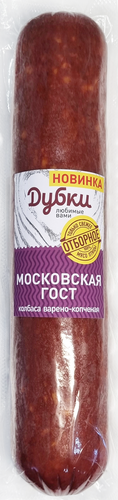 

Колбаса варено-копченая Дубки Московская вес