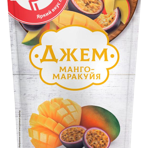 Джем АШАН Красная птица Манго-маракуйя