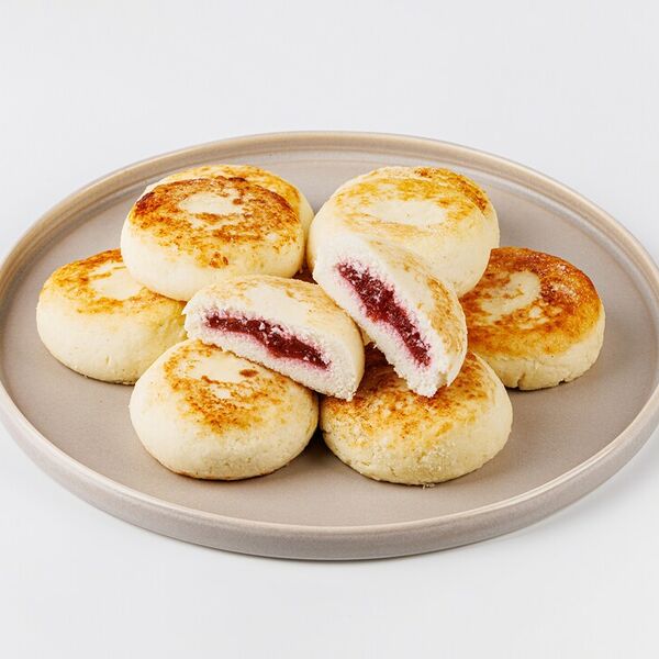 Сырники с малиновой начинкой, зам., 600 г(Продукт замороженный)