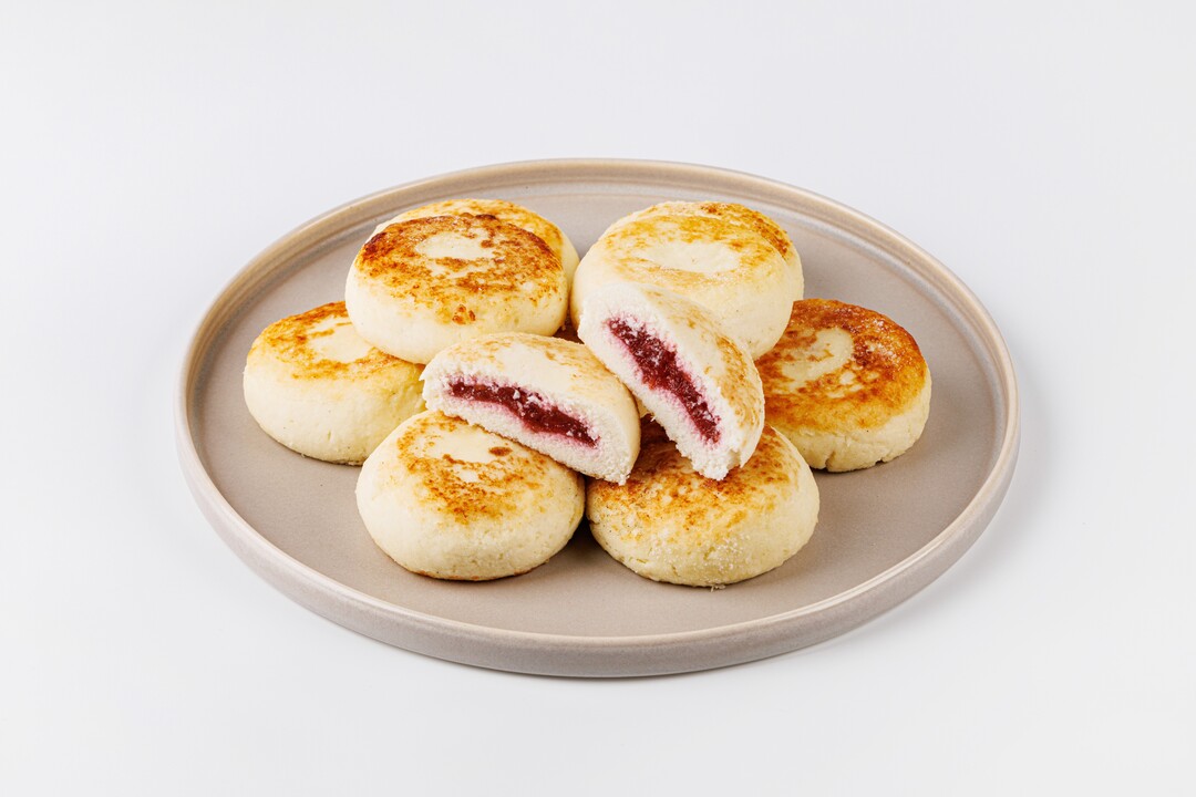 

Сырники ВкусВилл с малиновой начинкой, замороженные 600 г