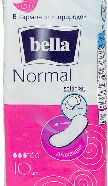 Прокладки Bella Normal без крылышек, 10шт