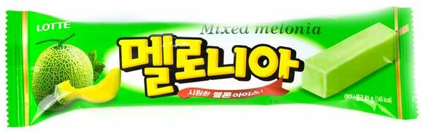 Мороженое Lotte Confectionery эскимо Дыня, 80г