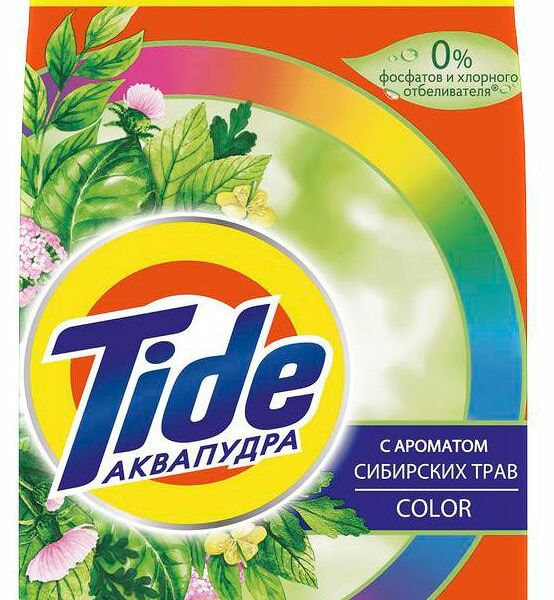 Стиральный порошок Tide Аква-Пудра Color Сибирские травы 6 кг