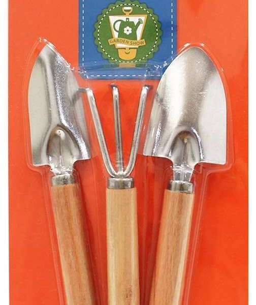 Набор инструментов для комнатных растений Garden show средний, 3 предмета
