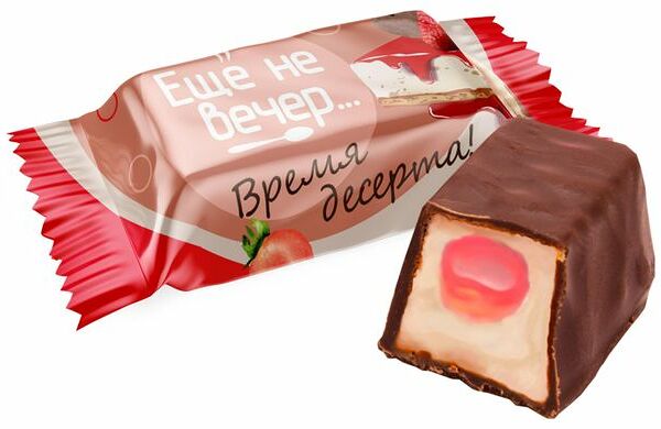 Конфеты Свит Лайф Еще Не Вечер Клубничный чизкейк, вес