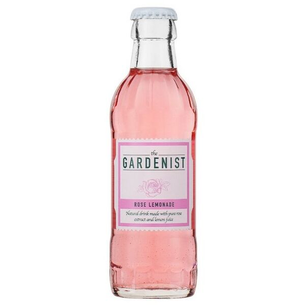 Напиток газированный the GARDENIST Rose Lemonade розовый лимонад 0.2л