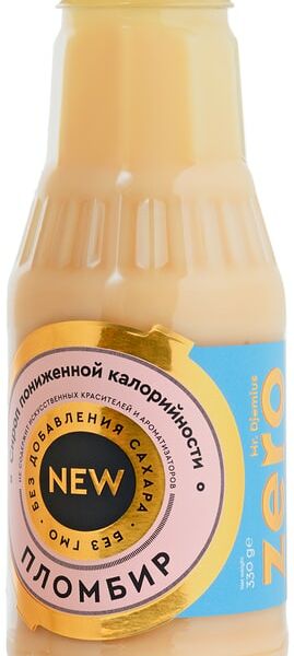 Сироп Mr.Djemius Zero Пломбир 330г