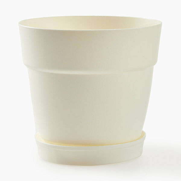 Горшок для цветов InGreen Villa de Fiori 17 см 2 л белоснежный жасмин