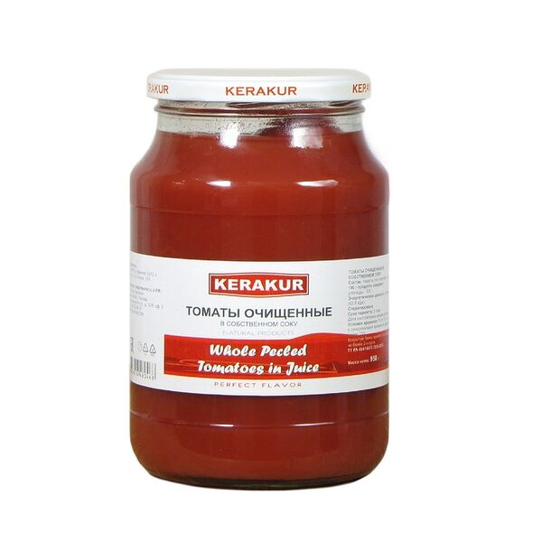 Томаты KERAKUR очищенные в собственном соку