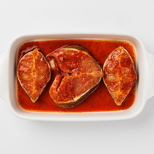 Сом клариевый стейки в маринаде Корридо замороженные