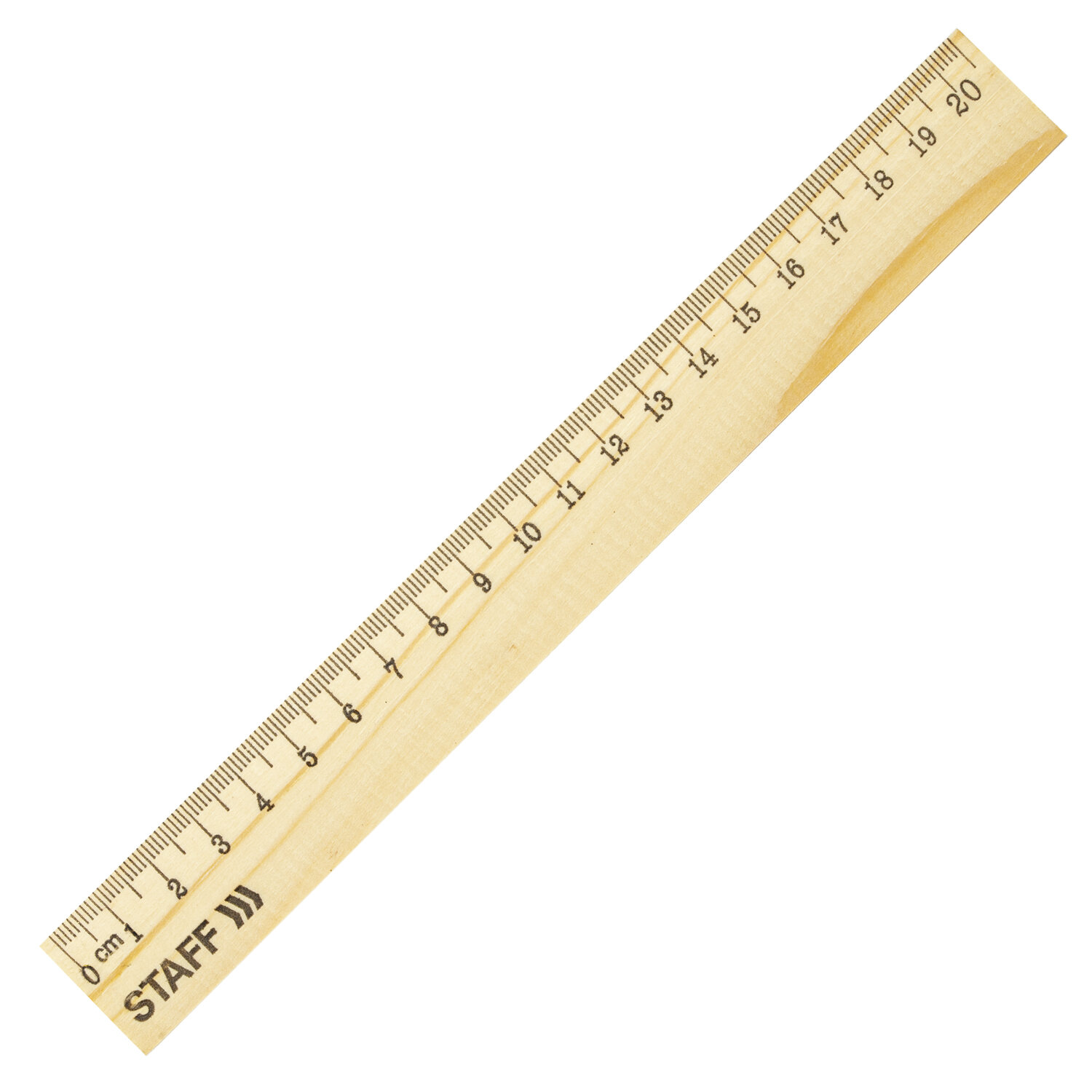 

Линейка STAFF деревянная, 20см